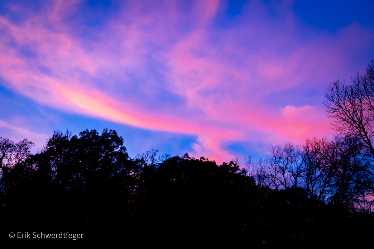 Sunset in the Kettle Moraine&nbsp;Forest
